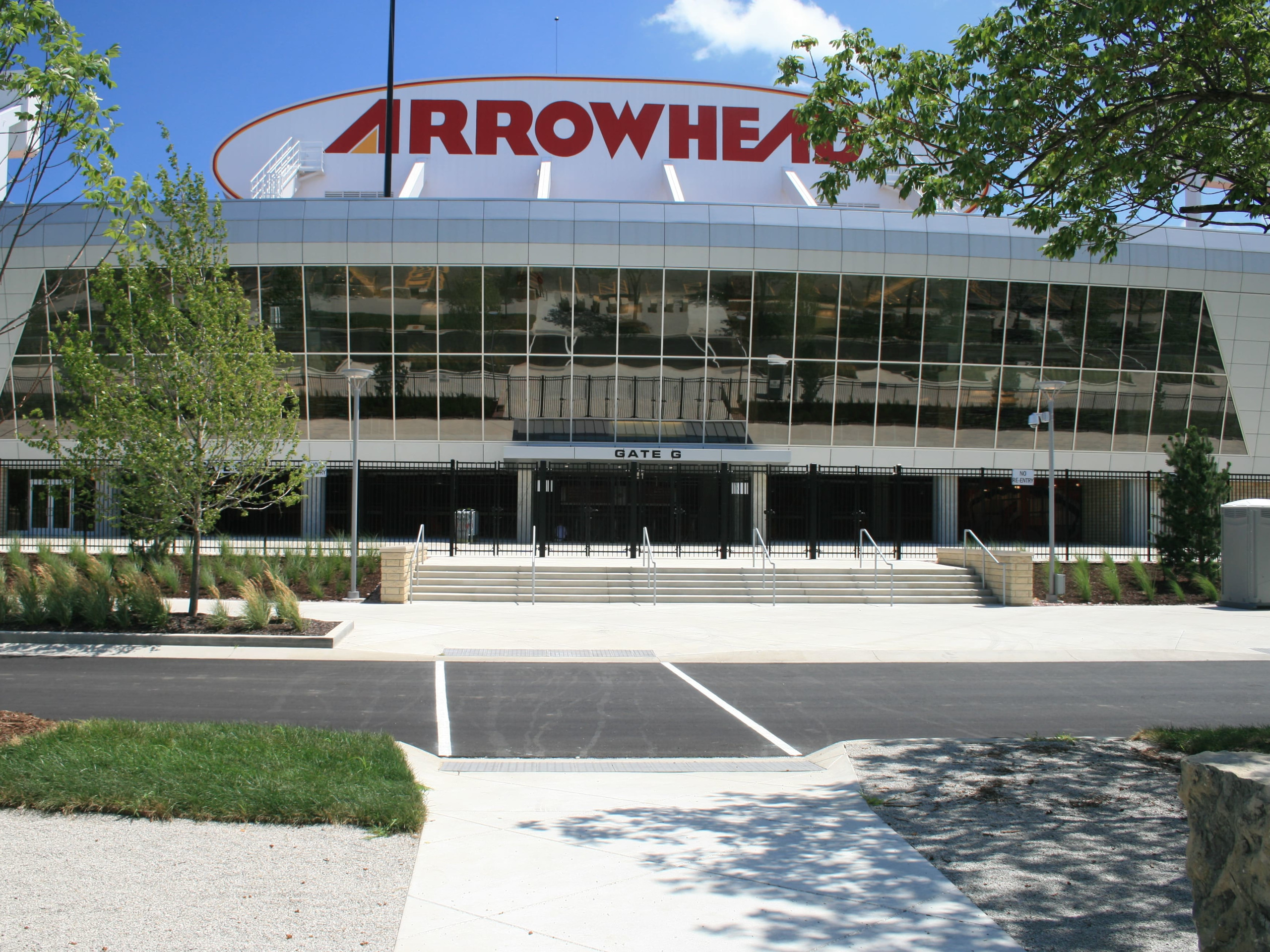 Arrowhead Stadium with T and B improvements
